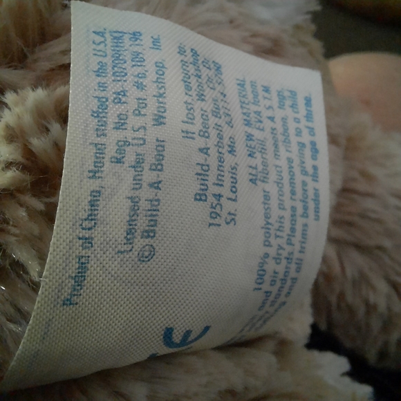 Build A Bear BABW 18" TALKING Bunny Rabbit Floppy Ears Cottontail Easter Plush - Picture 7 of 7